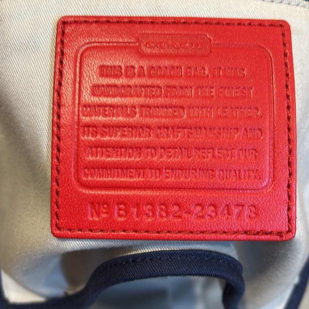 🍍🍍Coach & Saint James Legacy Weekender Canvas Tote - Picture 11 of 13